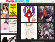 Tablet Screenshot of hentai.mangadrawing.net